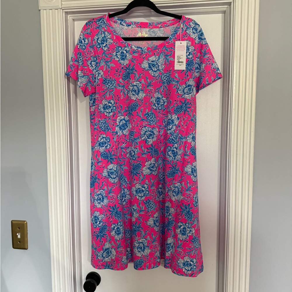 Lilly Pulitzer Cody Short Sleeve Dress NWT in Wave N Sea
